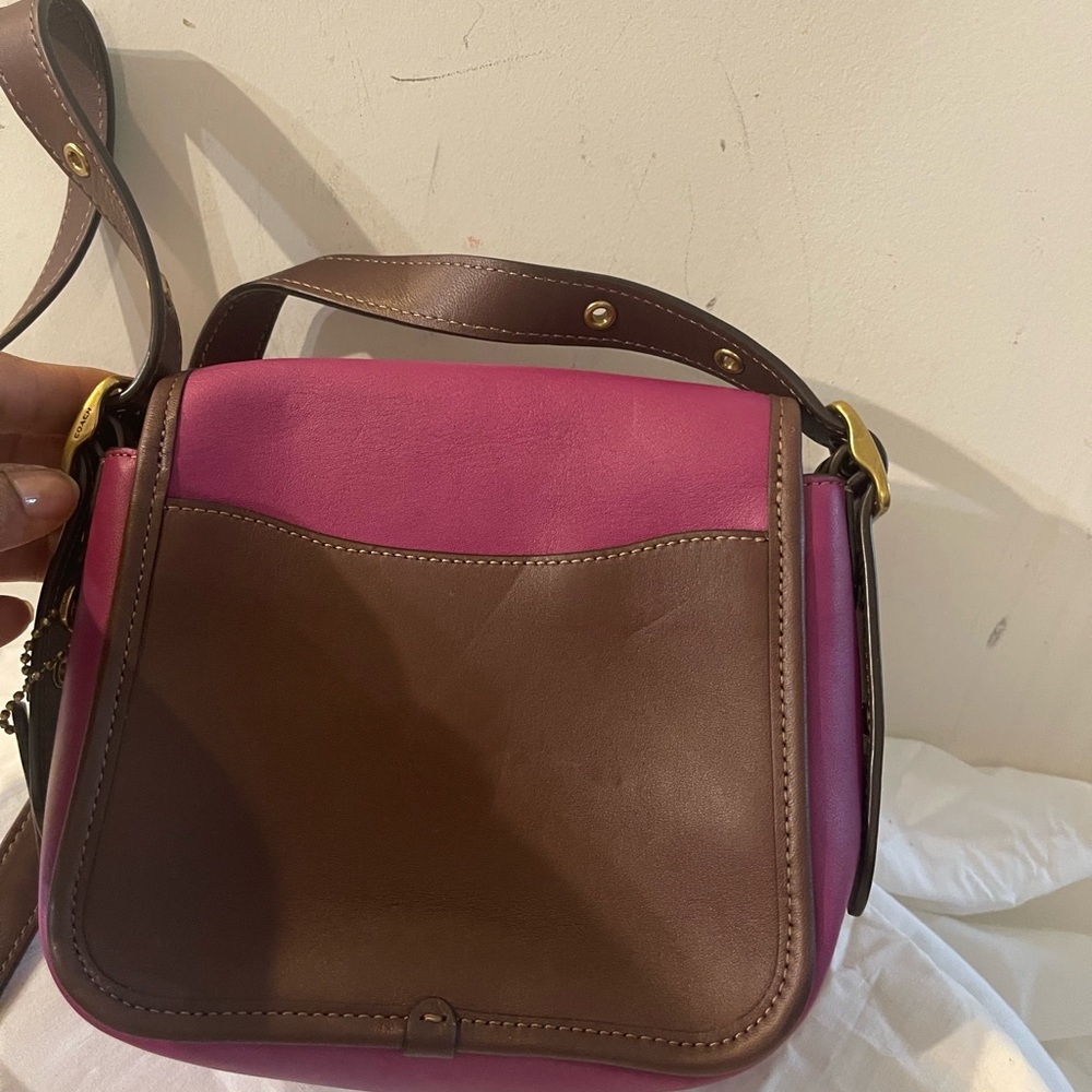 Small Coach Color Block Crossbody Bag - Picture 4 of 6